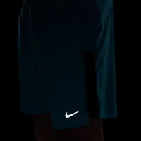 Nike Dri-FIT Challenger Big детские (для мальчиков) тренировочные шорты цвет зеленый