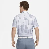 Nike Dri-FIT Tour мужские Camo для гольфа Polo цвет белый