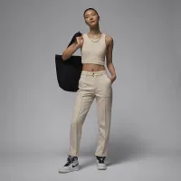Nike Jordan жіноча Tank колір коричневий