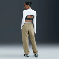 Nike Sportswear Phoenix Fleece женская С высокой Талией Sweatpants цвет коричневый