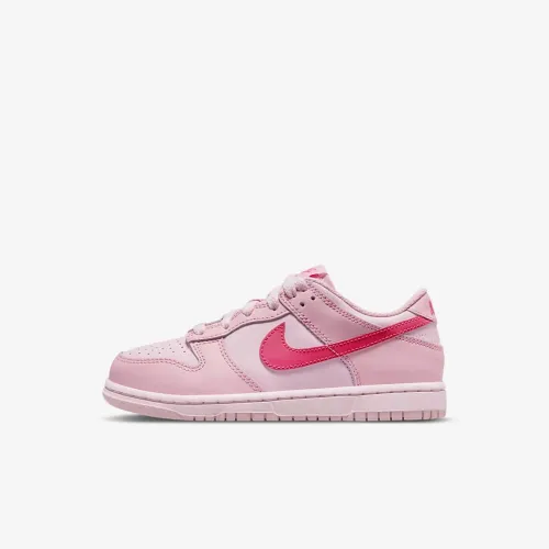 Nike Dunk Low Little детские Кроссовки Pink