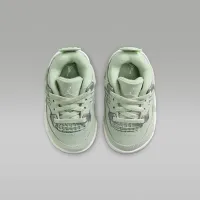 Nike Jordan 4 Retro Baby/Toddler Кроссовки цвет зеленый