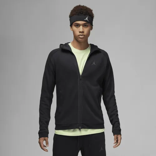 Nike Jordan Dri-FIT Sport чоловічі Air Fleece Full-Zip Толстовка з капюшоном колір чорний