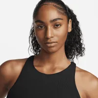 Nike Yoga Luxe SE женская Ribbed Tank цвет черный