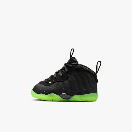 Nike Little Posite One Baby/Toddler Кросівки колір чорний