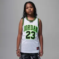 Nike Jordan Big детские 23 Jersey цвет зеленый