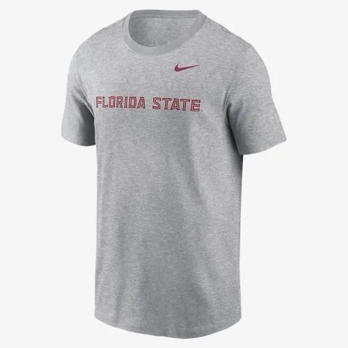 Florida State Seminoles Primetime Wordmark чоловічі Nike College футболка колір сірий