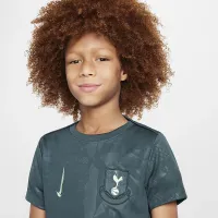 Tottenham Hotspur Academy Pro Third Big дитячі Nike Dri-FIT Soccer Pre-Match Top колір сірий