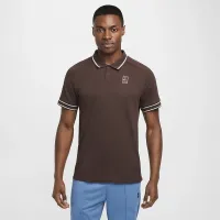 NikeCourt Heritage чоловічі Tennis Polo колір коричневий