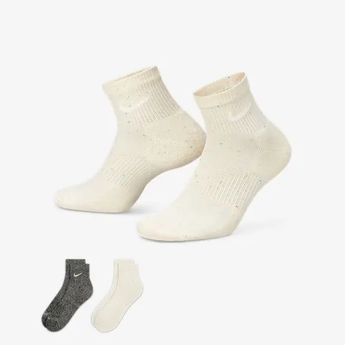 Nike Everyday Plus Cushioned тренировочные Ankle носки (2 пары) многоцветный