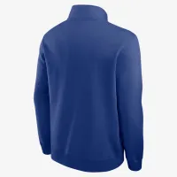 Atlanta Braves Cooperstown мужские Nike MLB 1/2-Zip Crew синий