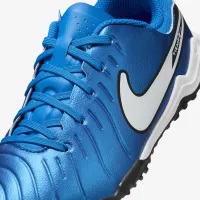 Nike Jr. Tiempo Legend 10 Academy Little/Big детские Turf Low-Top Soccer Кроссовки синий