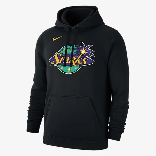 Los Angeles Sparks Club чоловічі Nike WNBA Fleece Pullover Толстовка з капюшоном колір чорний