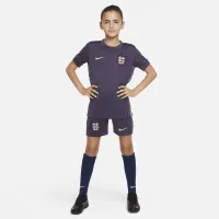 England (чоловічі Team) 2024/25 Stadium Away Big дитячі Nike Dri-FIT Soccer Replica Jersey колір фіолетовий