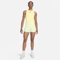 NikeCourt Slam женская Dri-FIT Tennis Tank Top Yellow