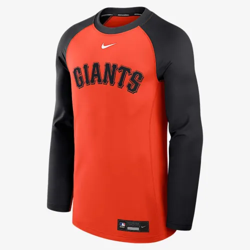 San Francisco Giants Authentic Collection Game Time мужские Nike Dri-FIT MLB Pullover Crew Orange