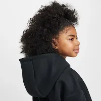 Nike Sportswear Tech Fleece Girls' оверсайз Толстовка з капюшоном колір чорний