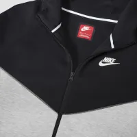 Nike Sportswear Tech Fleece Big дитячі (для хлопчиків) Full-Zip Толстовка з капюшоном (Extended Size) колір сірий
