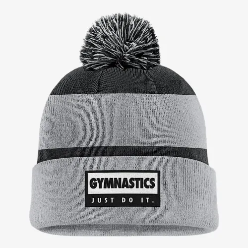 Nike Swoosh Peak Gymnastics Beanie цвет серый