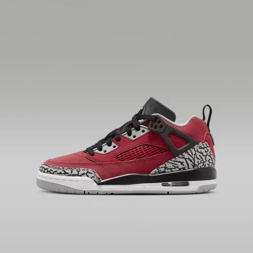 Nike Jordan Spizike Low Big детские Кроссовки цвет красный