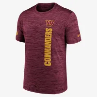 Washington Commanders Sideline Velocity мужские Nike Dri-FIT NFL футболка цвет красный