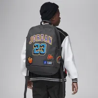 Nike Jordan Patch Backpack Big Kids Backpack (27L) Grey