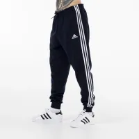Штани adidas Essentials Fleece Fitted 3 Stripes GM1090 - Синій
