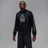 Nike Jordan AJ11 Gamma Fleece мужские Pullover Толстовка с капюшоном цвет черный