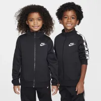 Nike Dri-FIT Little детские Logo Taping 2-Piece Full-Zip набор цвет черный