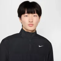 Nike для гольфу Club чоловічі Dri-FIT 1/2-Zip для гольфу Куртка колір чорний