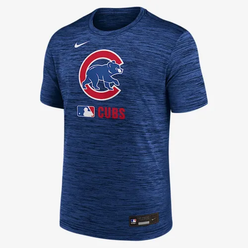 Chicago Cubs Authentic Collection Velocity чоловічі Nike Dri-FIT MLB футболка блакитний