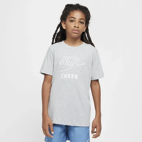Nike Swoosh Big детские Cheer футболка цвет серый
