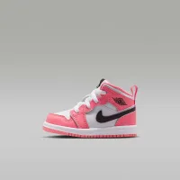 Nike Jordan 1 Mid Baby/Toddler Кроссовки Pink