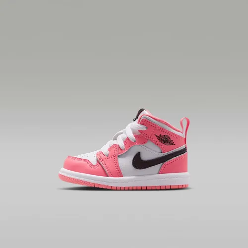 Nike Jordan 1 Mid Baby/Toddler Кроссовки Pink