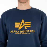 Кофта/футболка Alpha Industries Basic Sweater 178302463 - Синяя