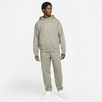 Nike Solo Swoosh чоловічі Fleece Толстовка з капюшоном колір зелений
