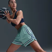 Nike Crossover женская Dri-FIT баскетбольные шорты цвет зеленый