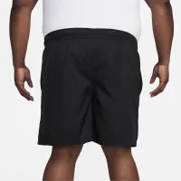 Nike Club чоловічі Woven Flow шорти колір чорний