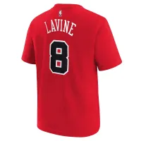 Zach LaVine Chicago Bulls Big детские (для мальчиков) Nike NBA футболка цвет красный