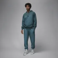 Nike Jordan Flight Fleece мужские Pants цвет зеленый