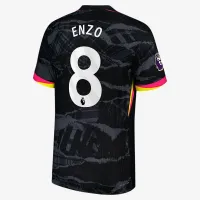 Enzo Fernández Chelsea 2024/25 Match Third мужские Nike Dri-FIT ADV Soccer Jersey цвет серый