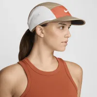 Nike Dri-FIT Fly Unstructuколір червоний Swoosh Cap колір коричневий