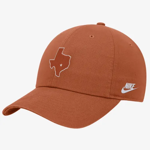 Texas Nike College Adjustable Cap Orange