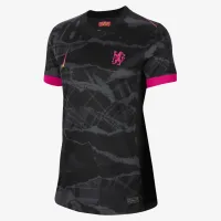 Chelsea FC 2024/25 Stadium Third женская Nike Dri-FIT Soccer Replica Jersey цвет серый