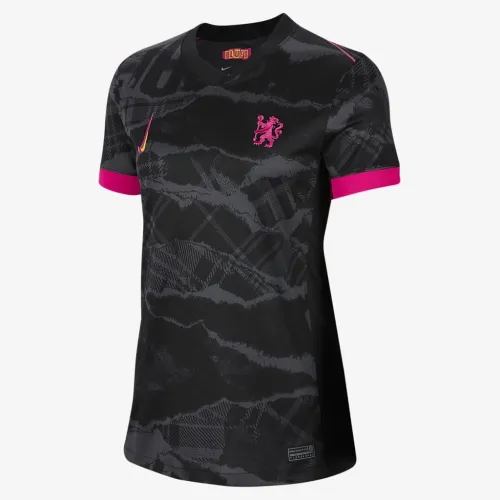 Chelsea FC 2024/25 Stadium Third женская Nike Dri-FIT Soccer Replica Jersey цвет серый