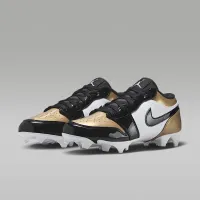 Nike Jordan 1 Low TD мужские Football Cleat цвет коричневый