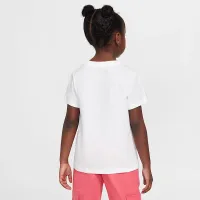 Nike Little детские Lover to the Max Graphic футболка цвет белый