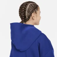Nike Culture of баскетбольні Big дитячі Pullover Fleece Толстовка з капюшоном блакитний