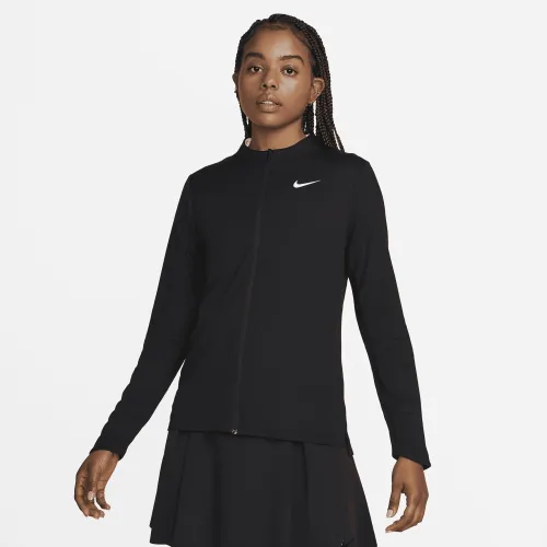 Nike Dri-FIT UV Advantage женская Full-Zip Top цвет черный
