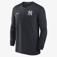 New York Yankees Authentic Collection Game Time мужские Nike Dri-FIT MLB 1/2-Zip Long-Sleeve Top синий